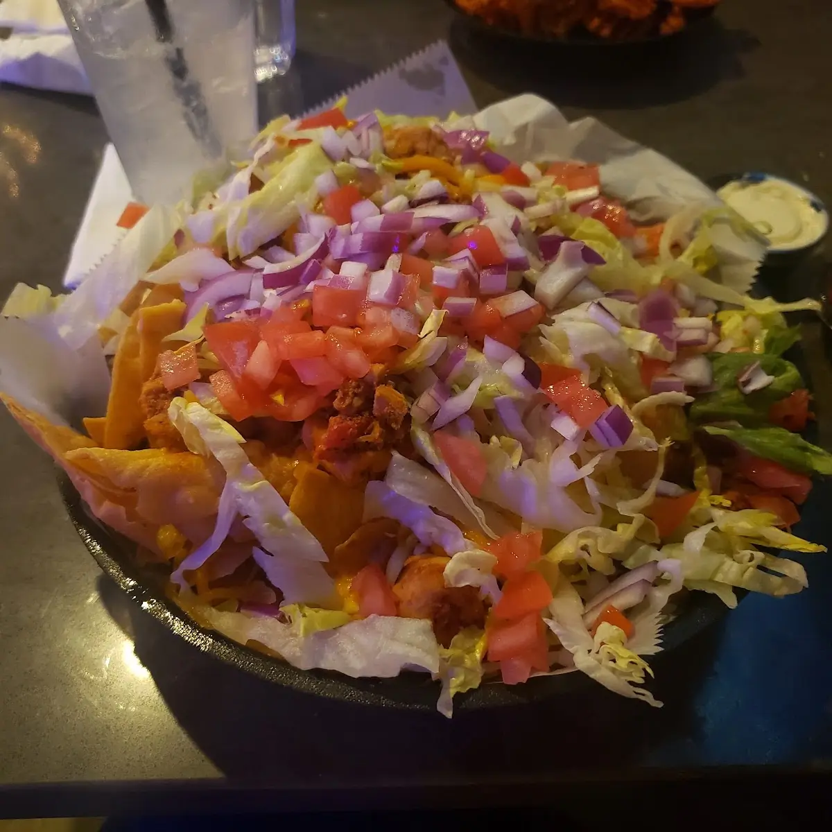 Tequila Lime Chicken Nachos