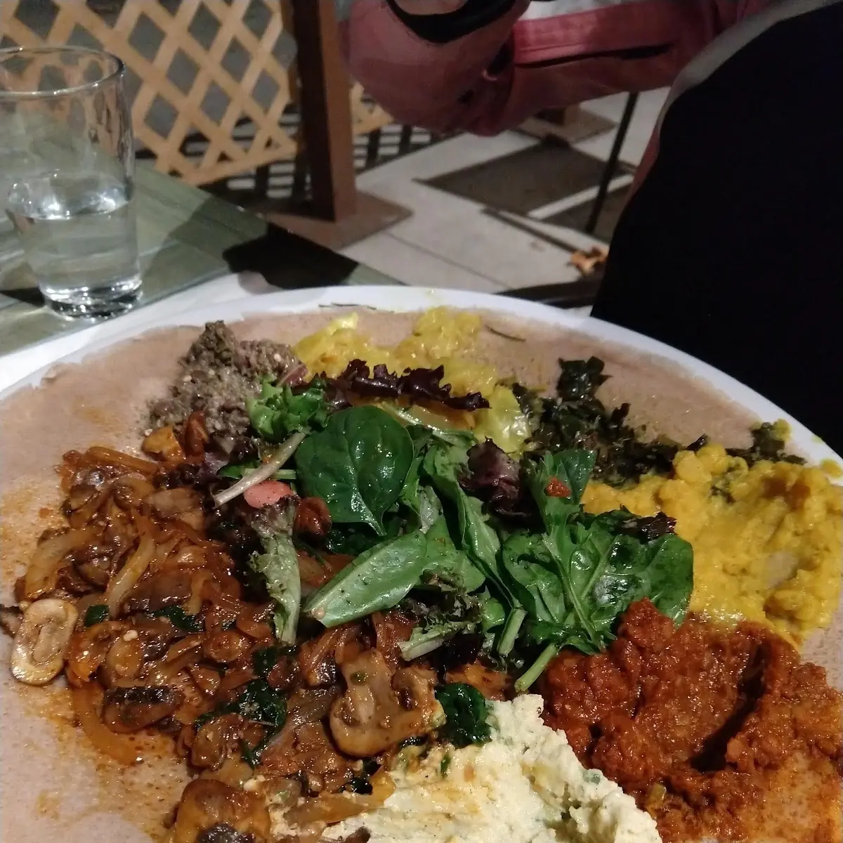 Veggie Combo Mushroom TIBS