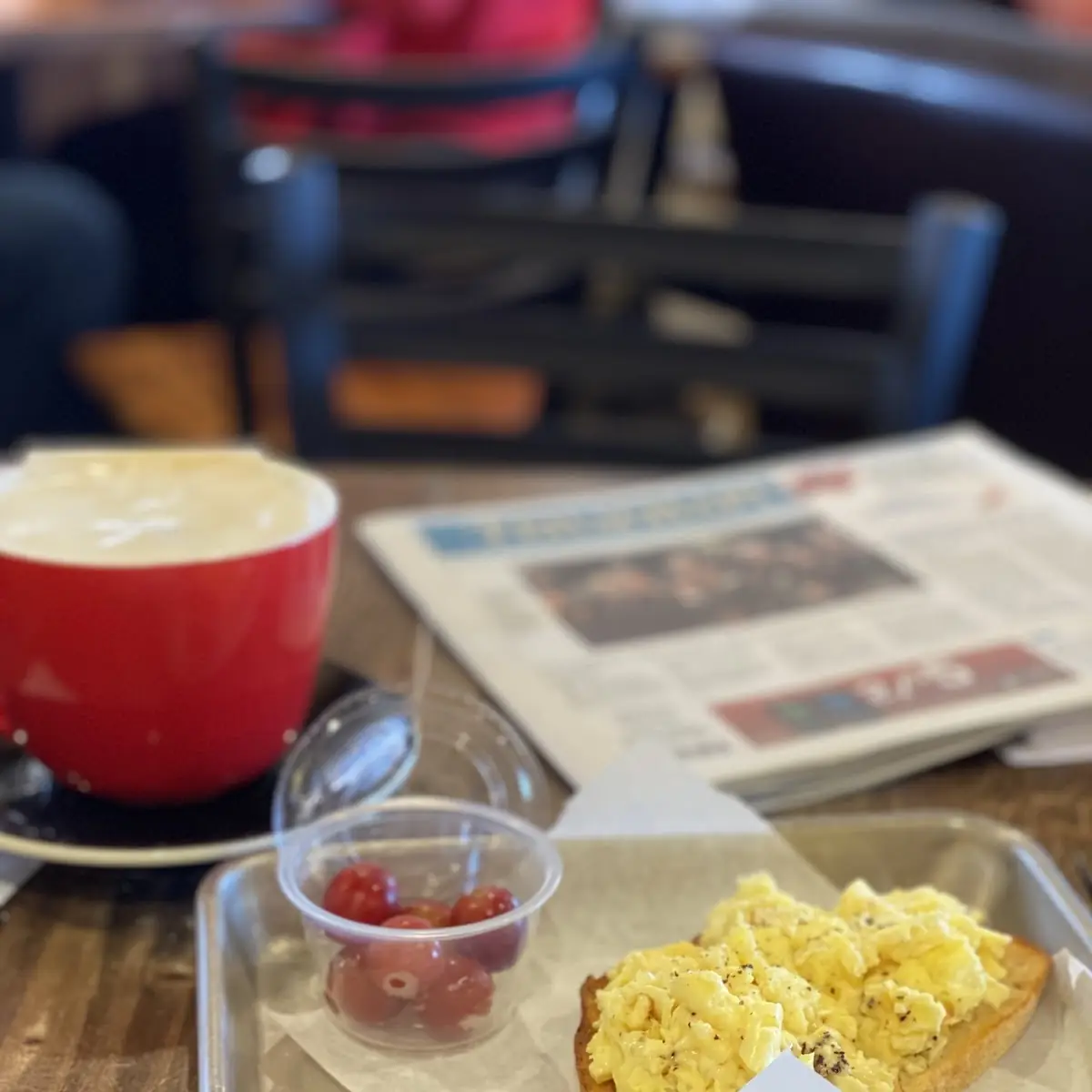 Eggs on Toast