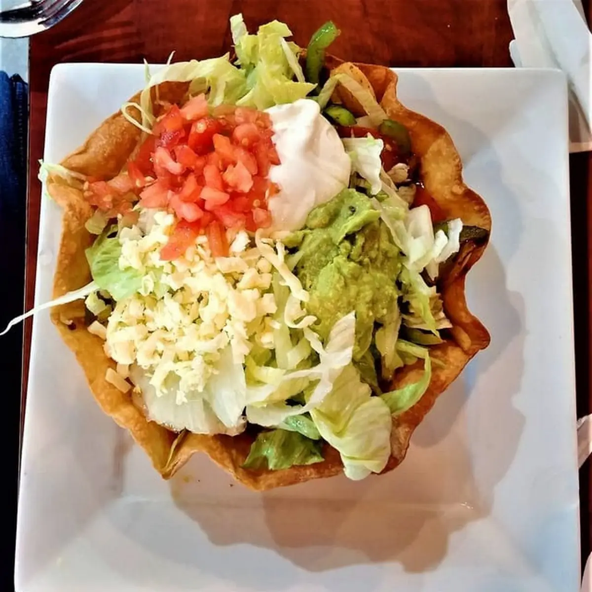 8. Mini Taco Salad Chicken or Beef