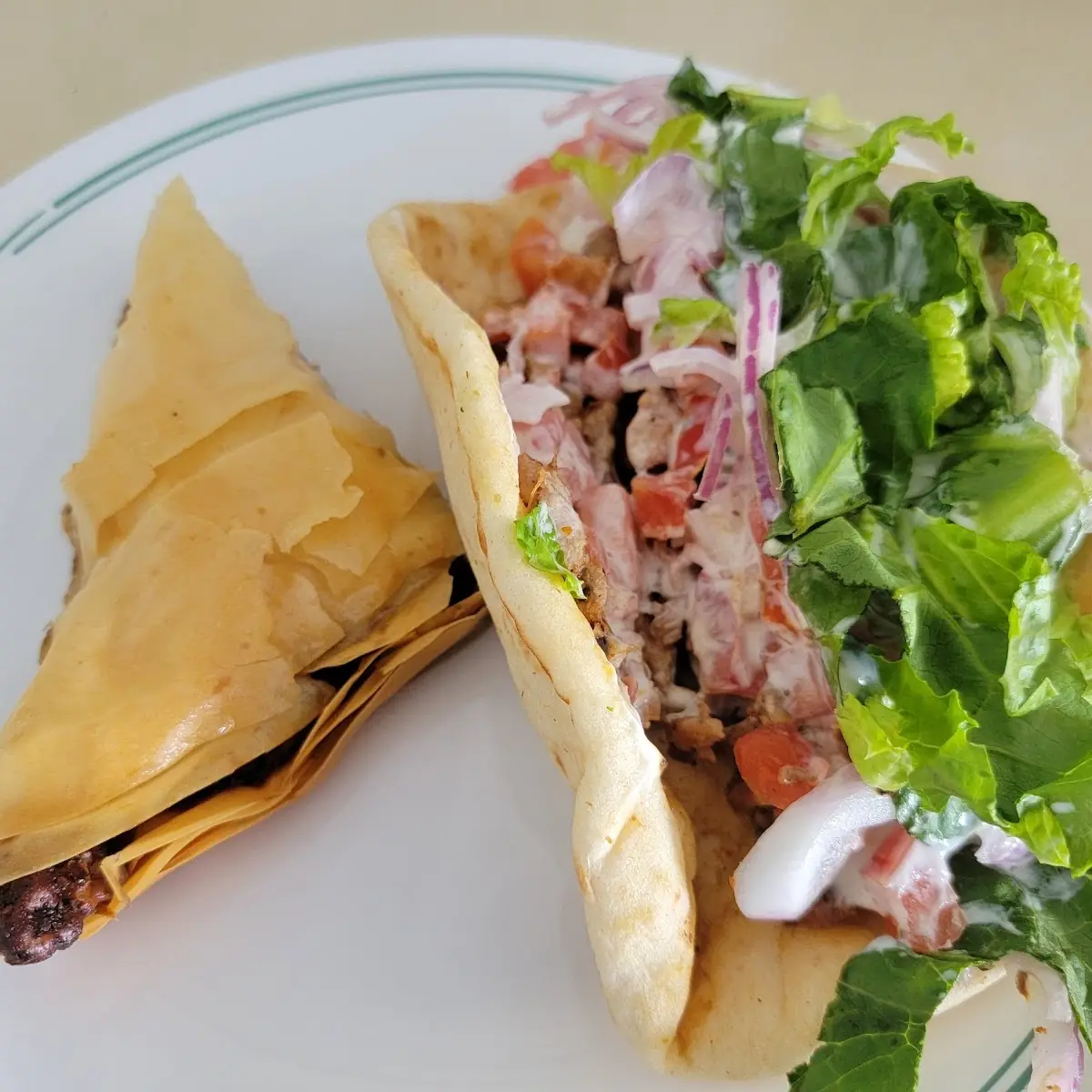 Chicken Kabob Pita Bread
