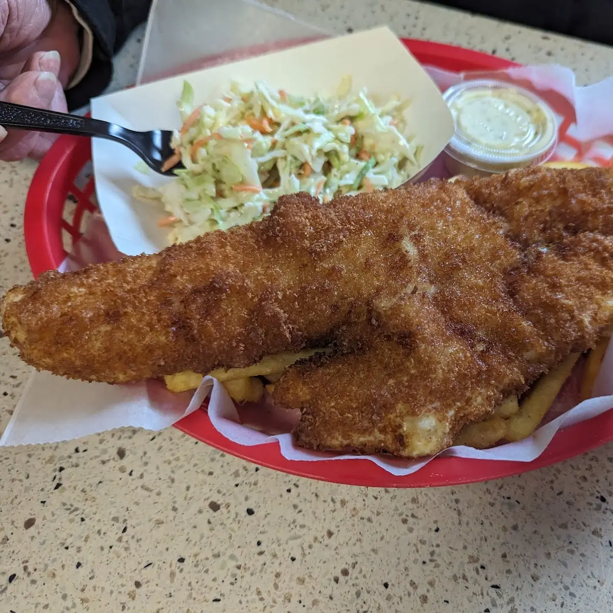 Friday Only Beer Battered Fish Fry