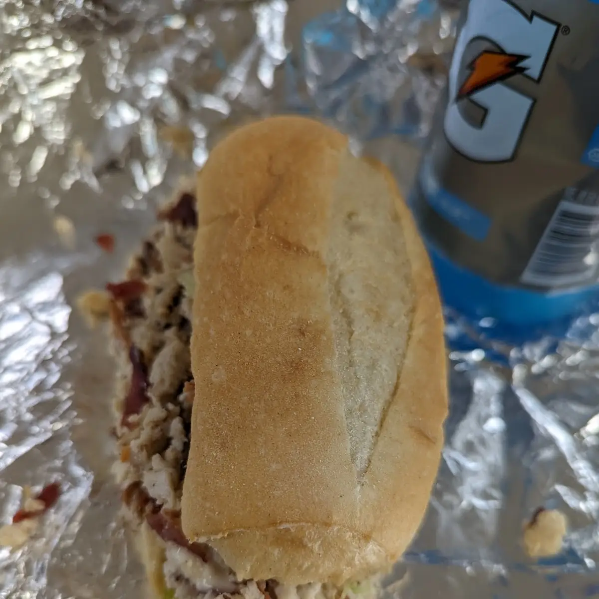 Some Kind of Gross Chicken Sub