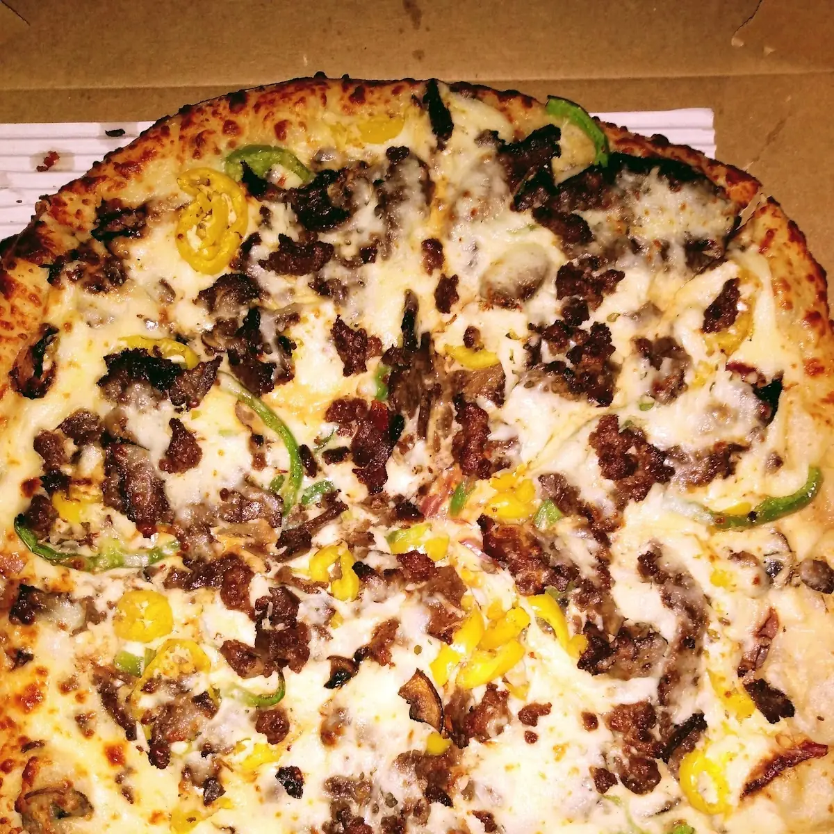 Philly Cheese Steak Pizza