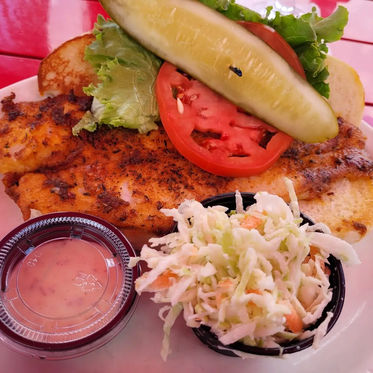 Basa Fish Sandwich
