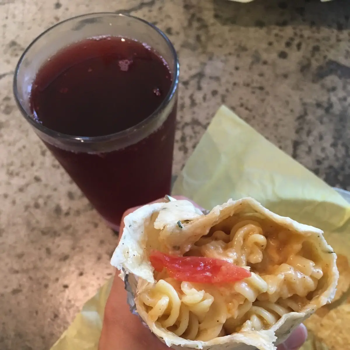 Chicken Alfredo Wrap