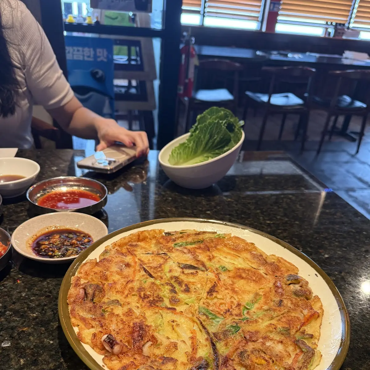 Seafood Pancake