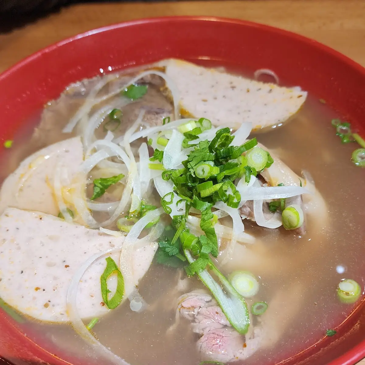 P1. Phở Bò Tái Nam Bò Viên Đặc Biệt