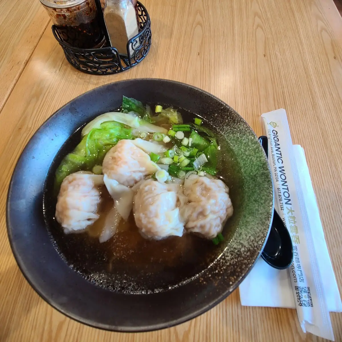 Wonton Noodle Soup
