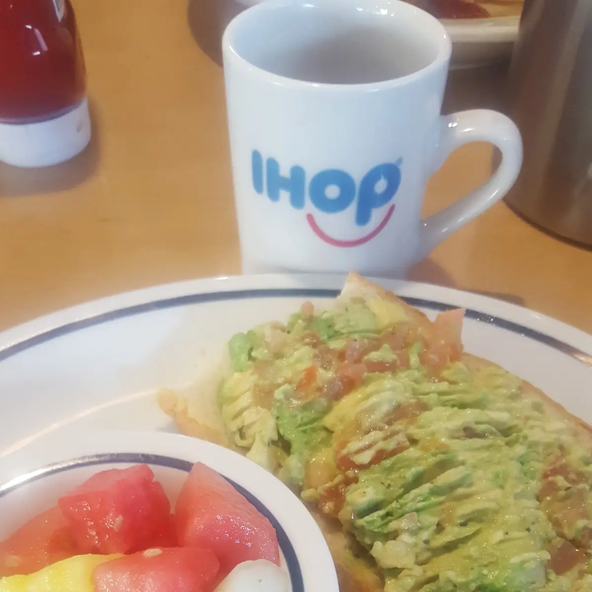 Avocado Toast with a Fruit Cup