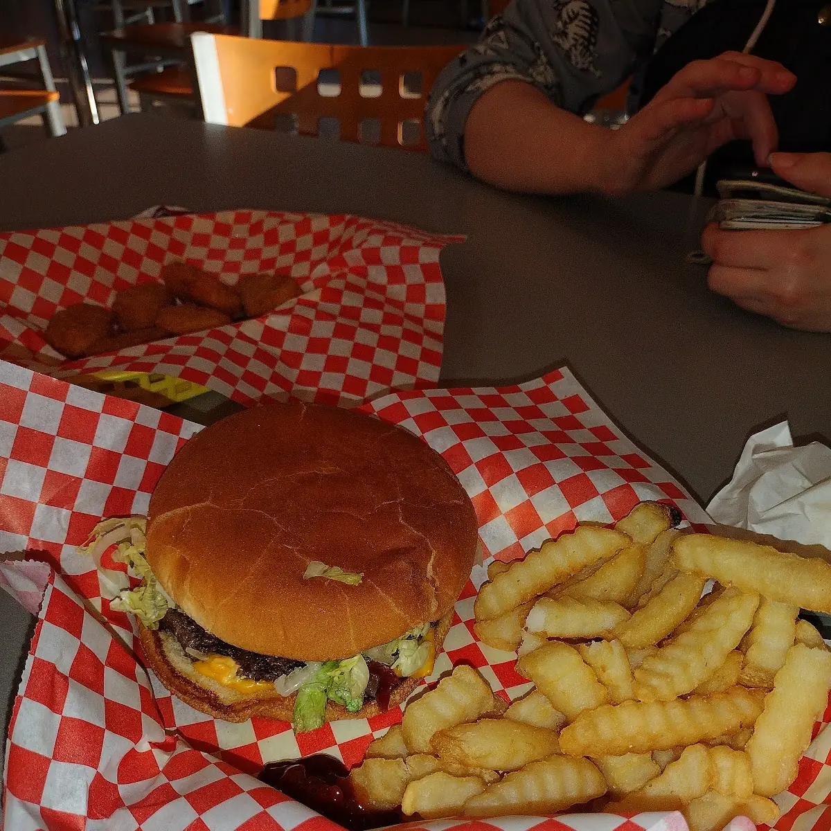 Bacon Cheese Burger Combo