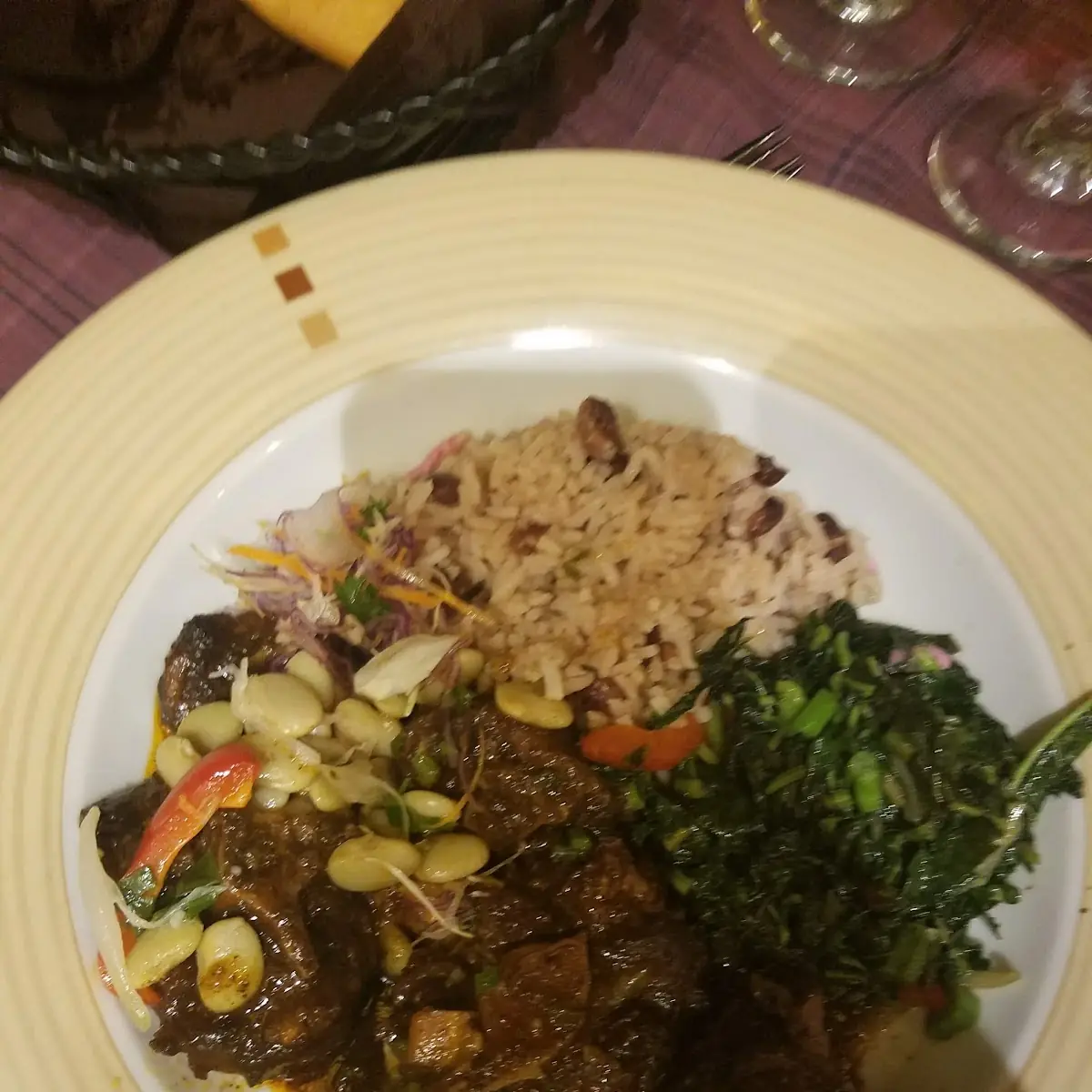 Oxtail with Rice & Beans