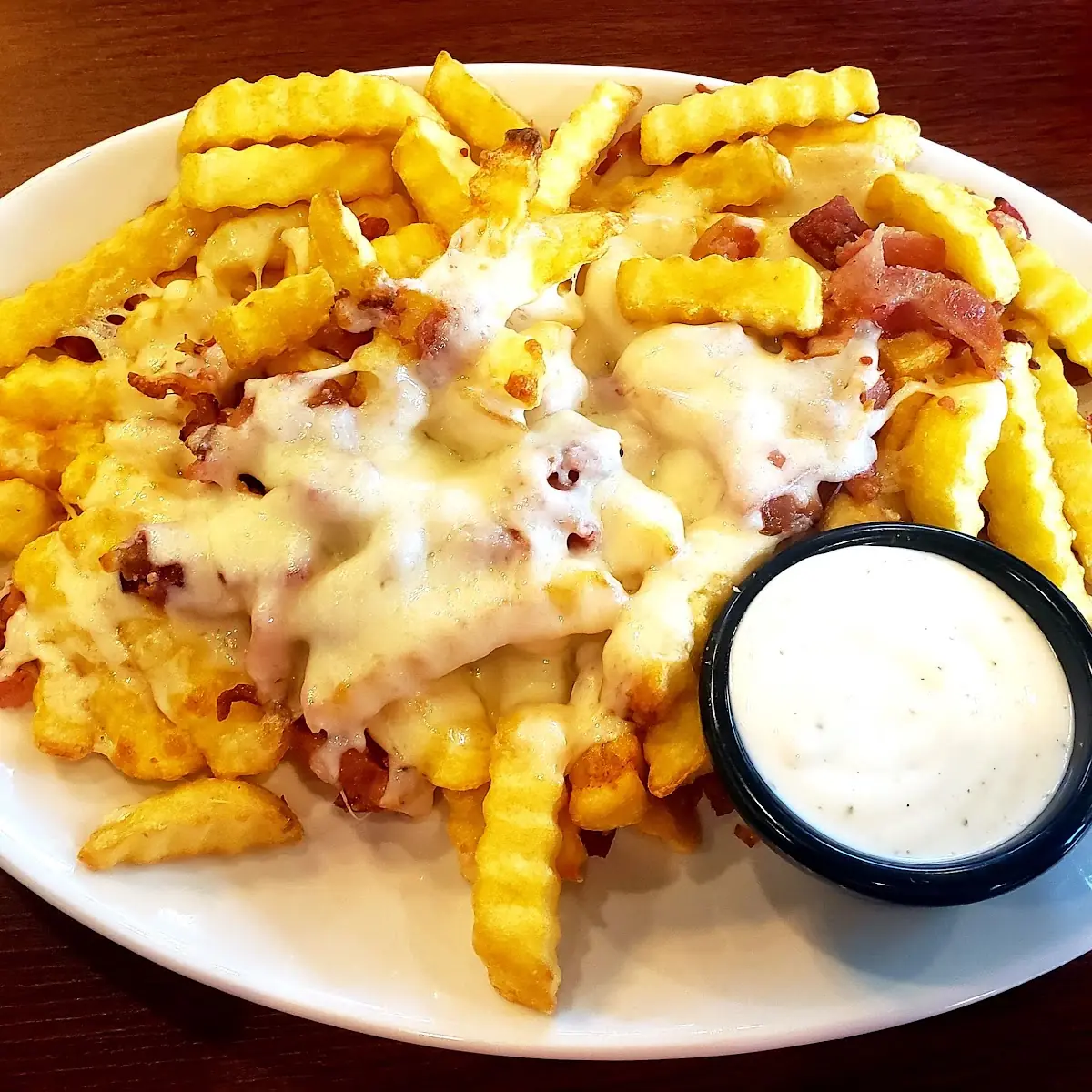 Texas Cheese Fries with Bacon