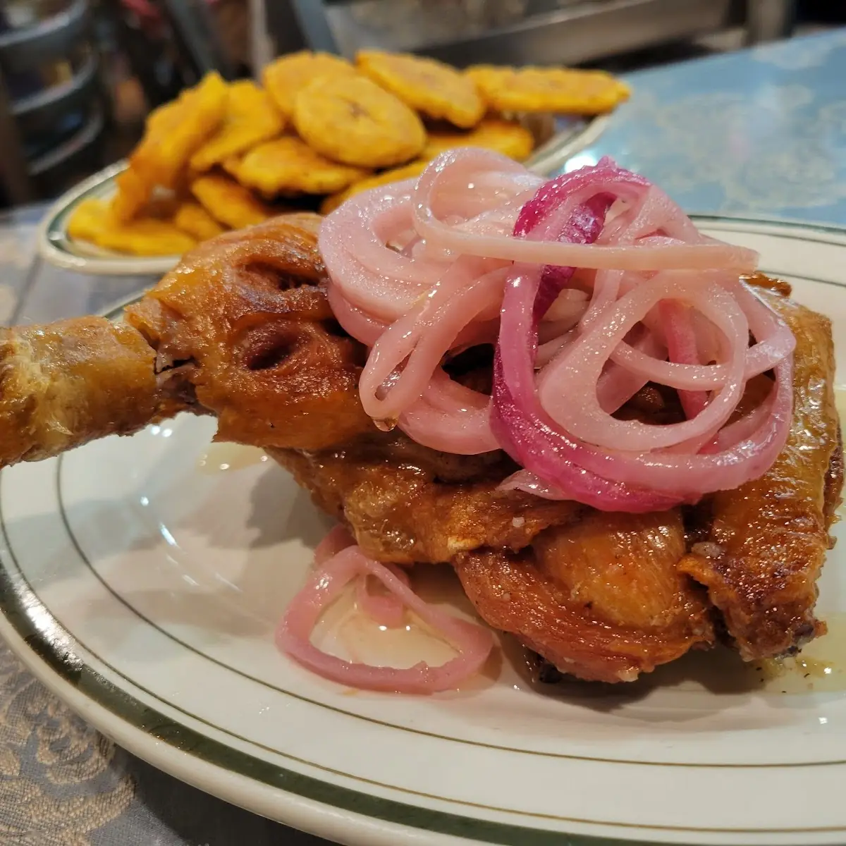 Pollo Frito Al Ajillo
