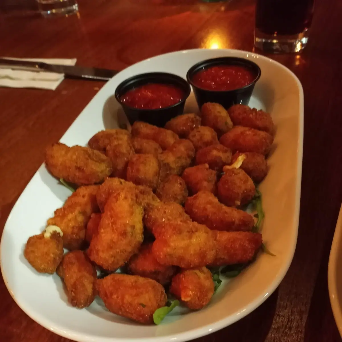 Breaded Cheese Balls Mozzarella Sticks