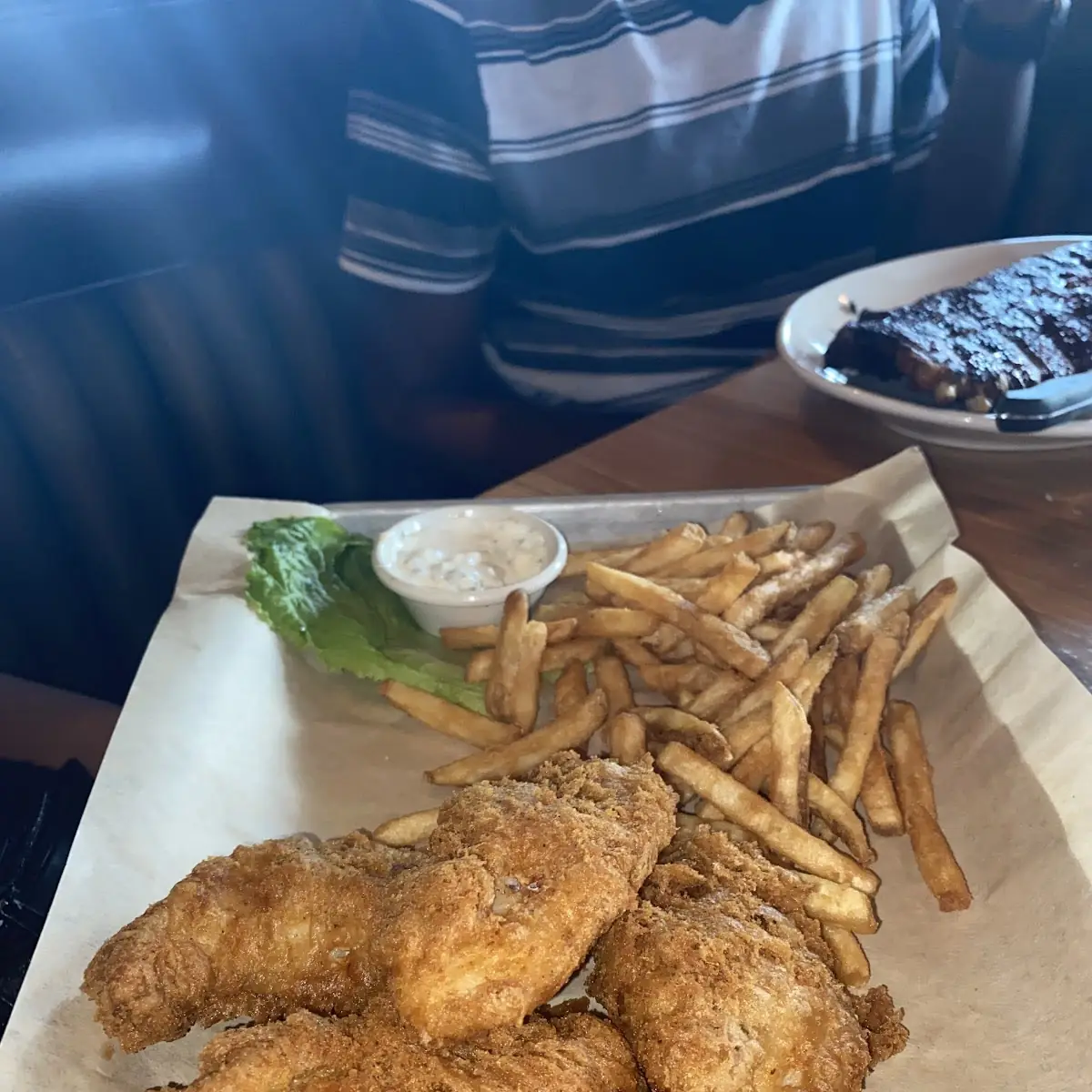 BJ's Brewhouse Blonde Fish 'N' Chips