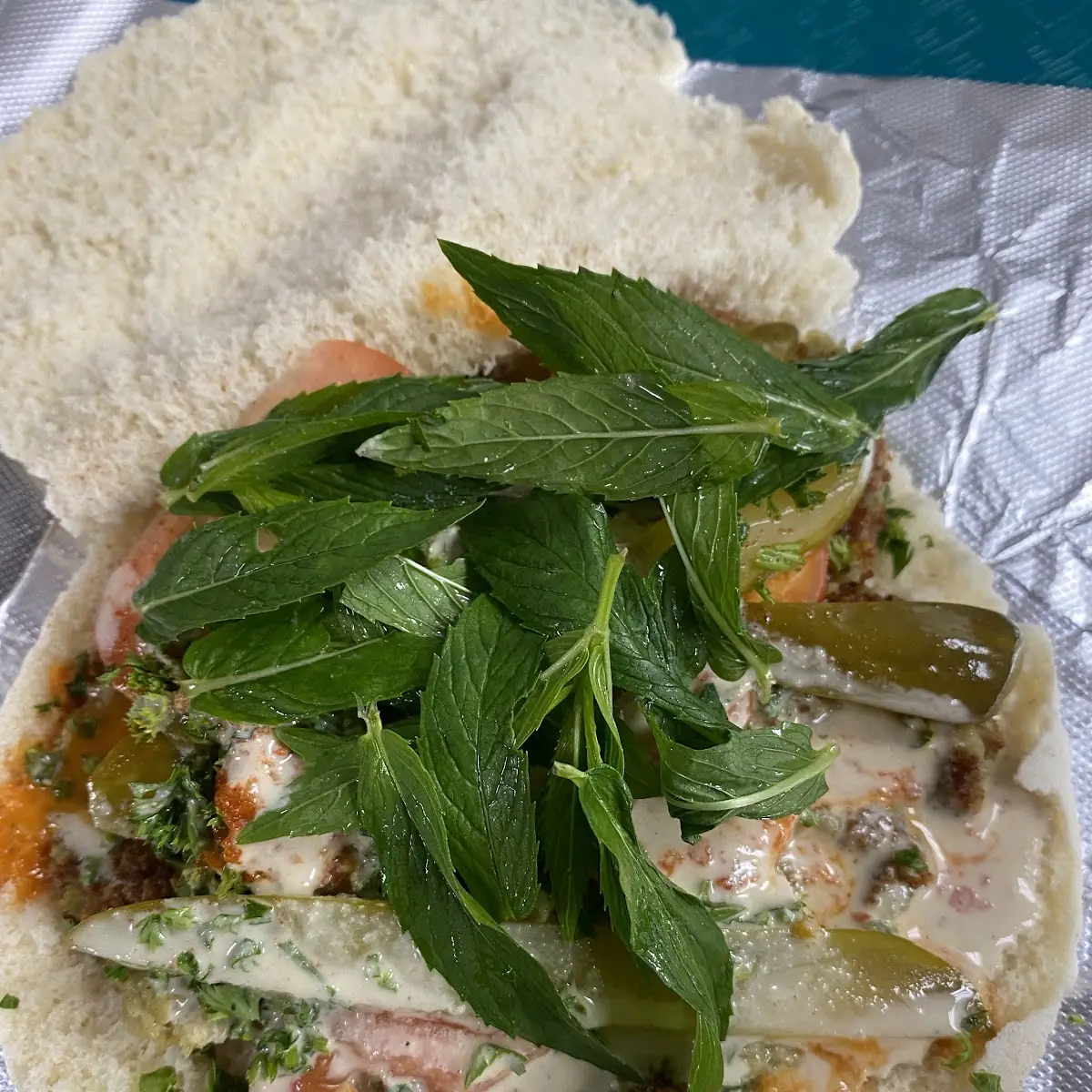 Special Falafel Sandwich