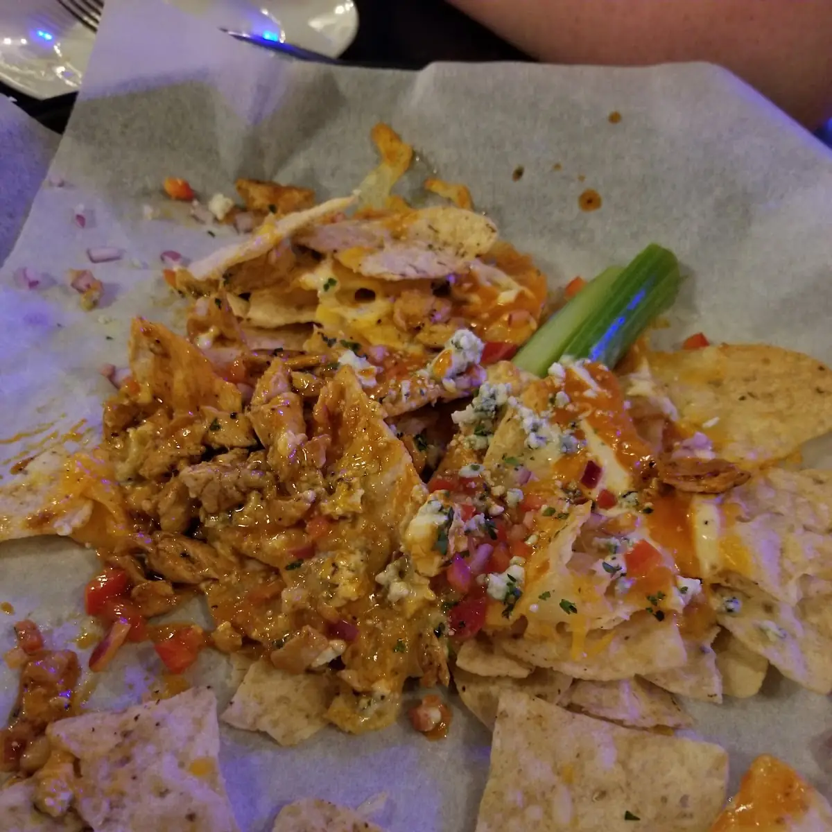 Buffalo Chicken Nachos
