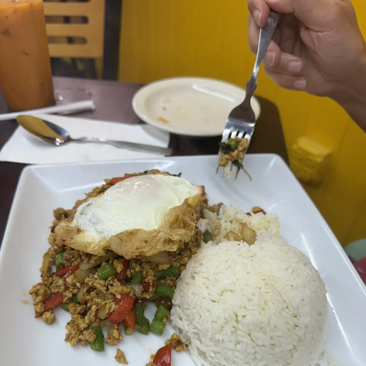 34. Crispy Chicken Fried Rice