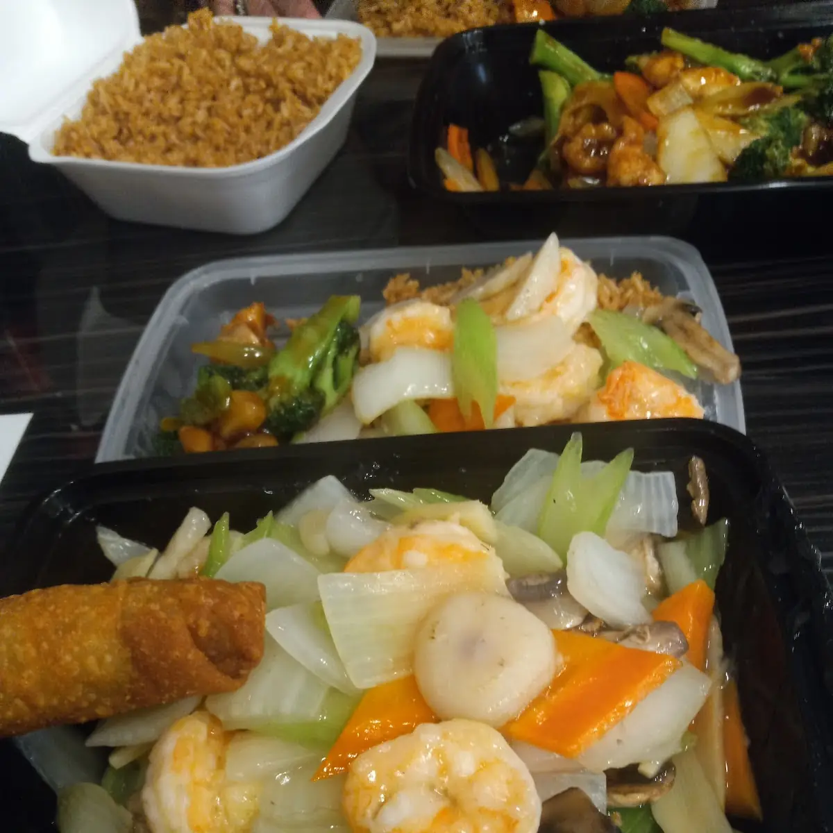 Shrimp with Chinese Vegetable