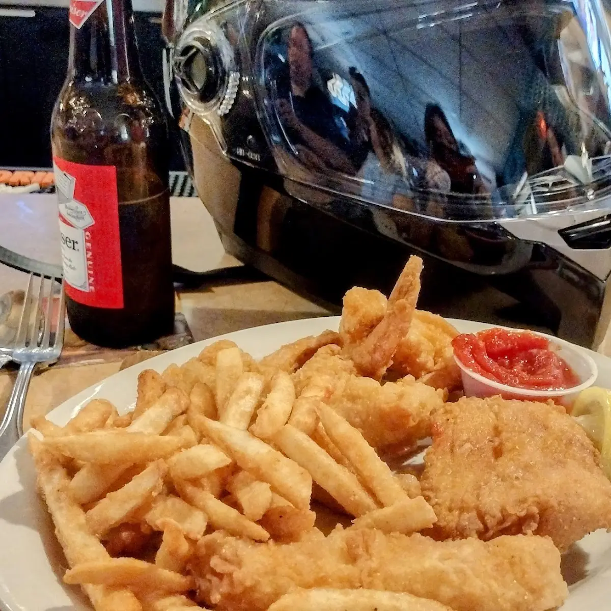 Shrimp and Fish and Chips