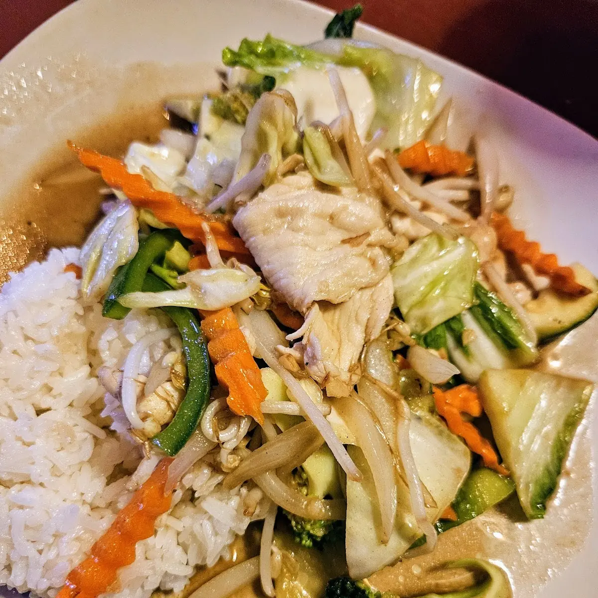 Mixed Vegetables with Chicken
