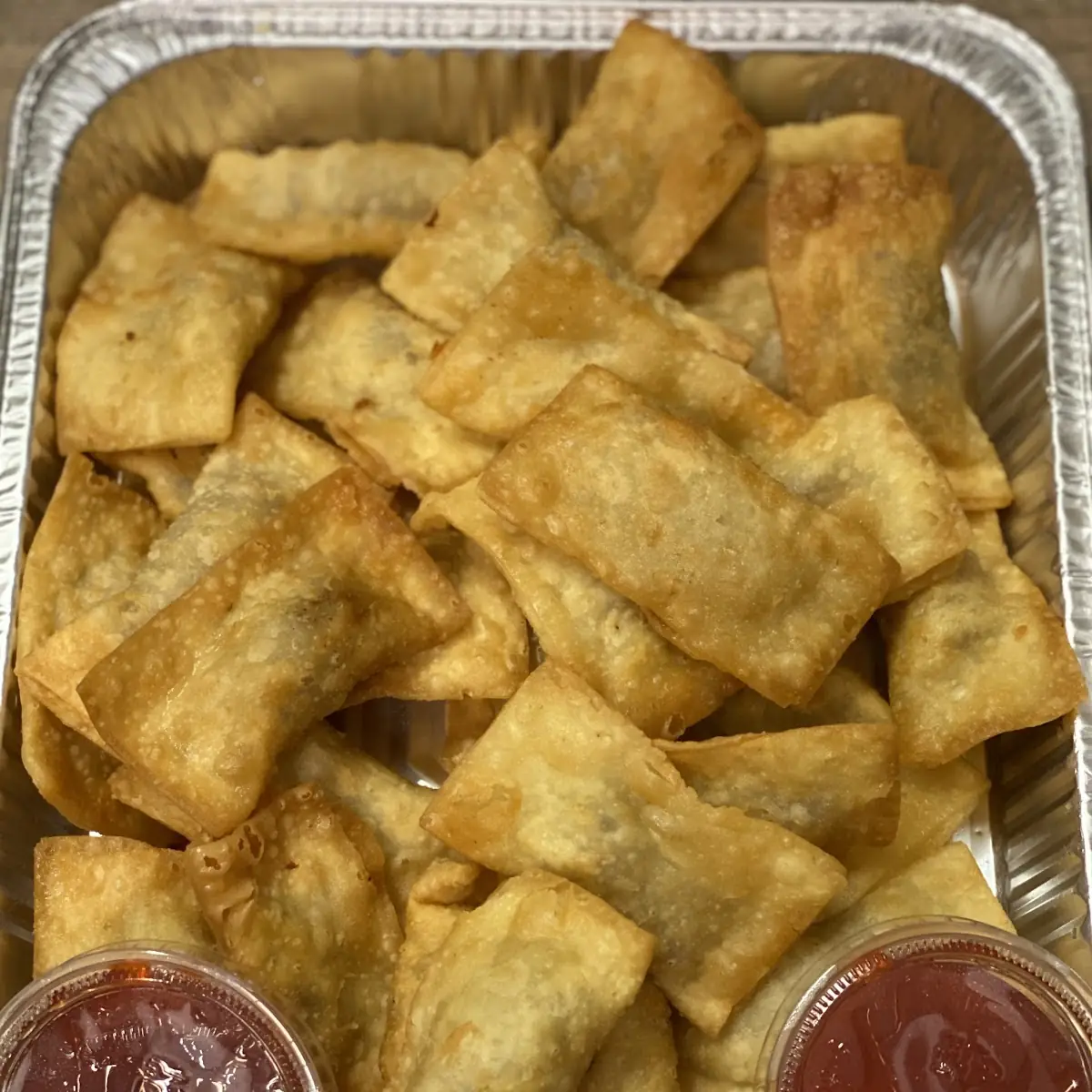 Crab Rangoon Tray