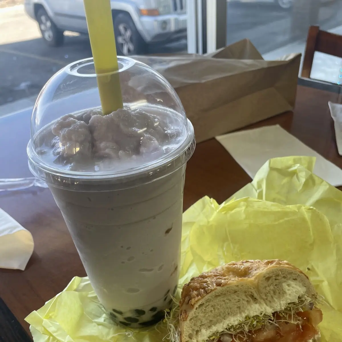 Boba Tea-Tamarind & Coconut Flavor