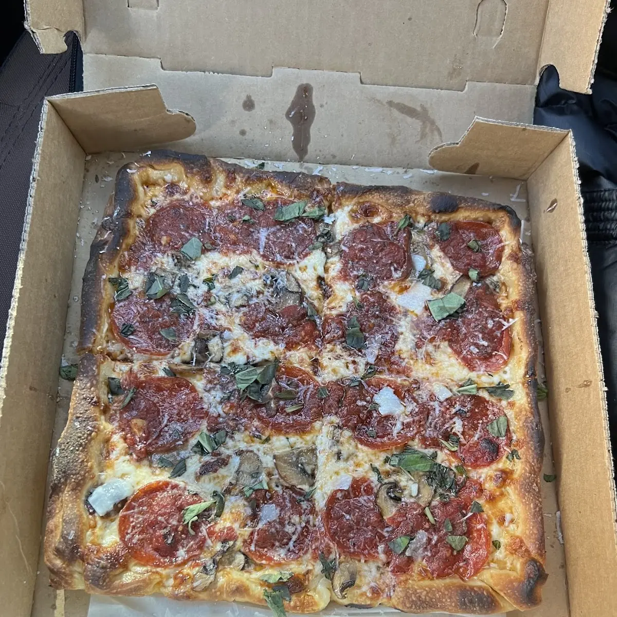 Large Square Pizza