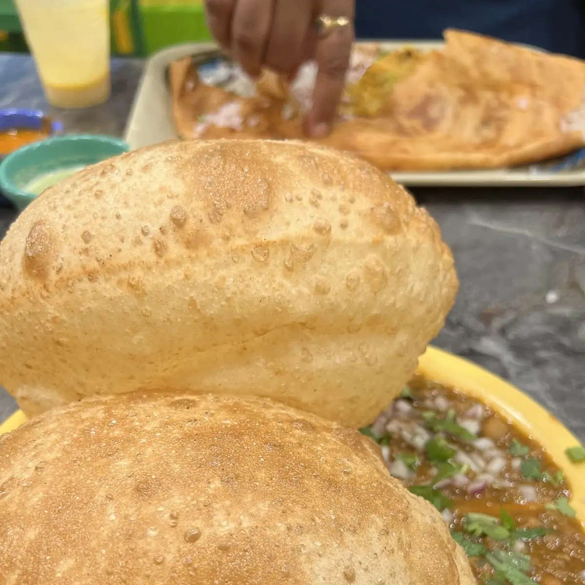 Poori w Channa Masala