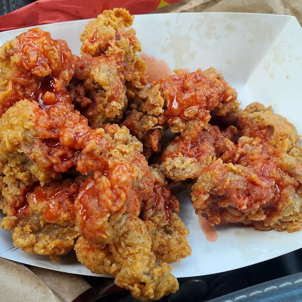Gizzards with Hot Sauce