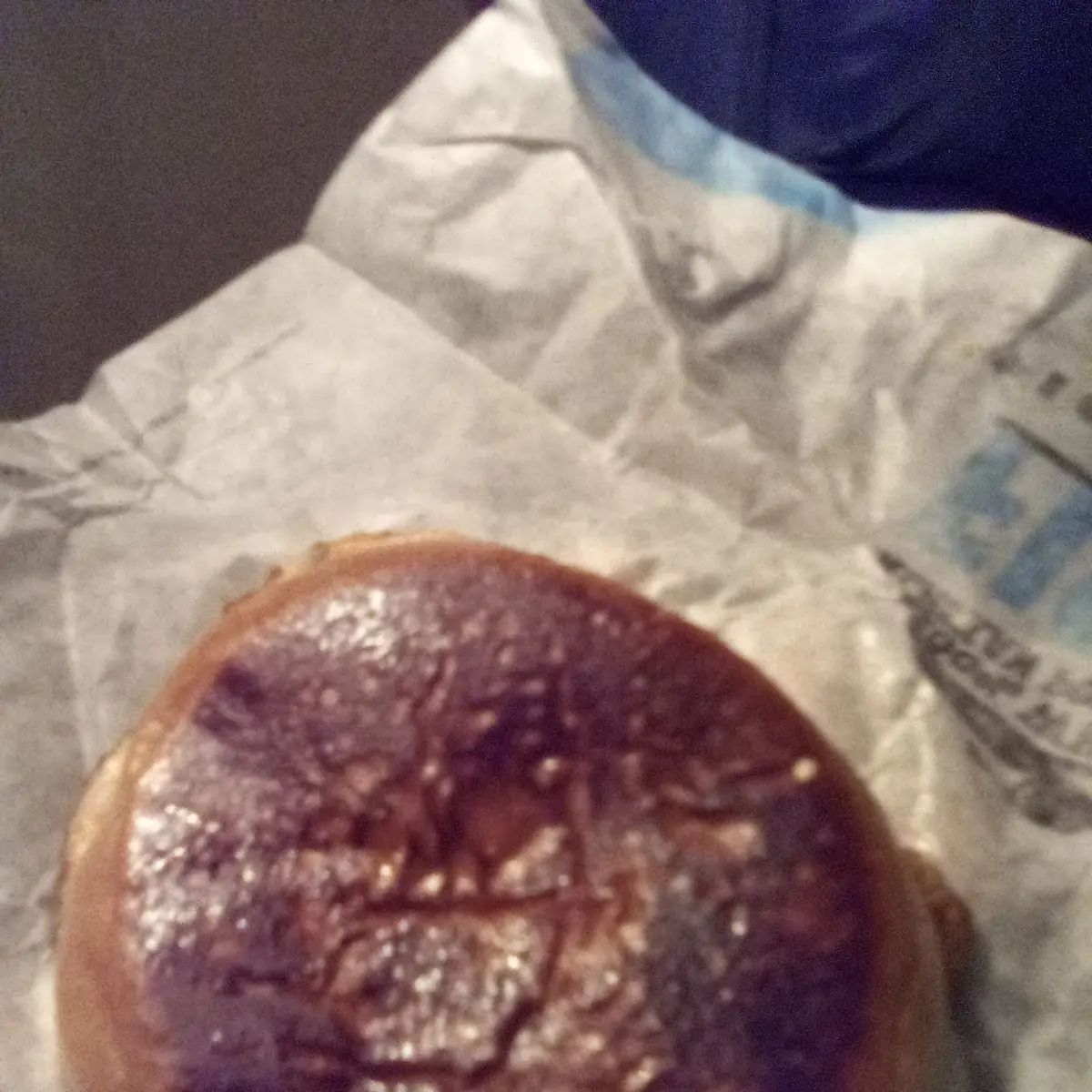 Fish Sandwich with Burnt Bread
