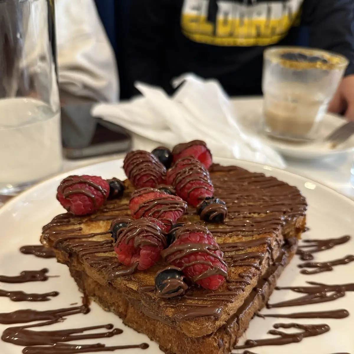 Nutella French Toast Breakfast