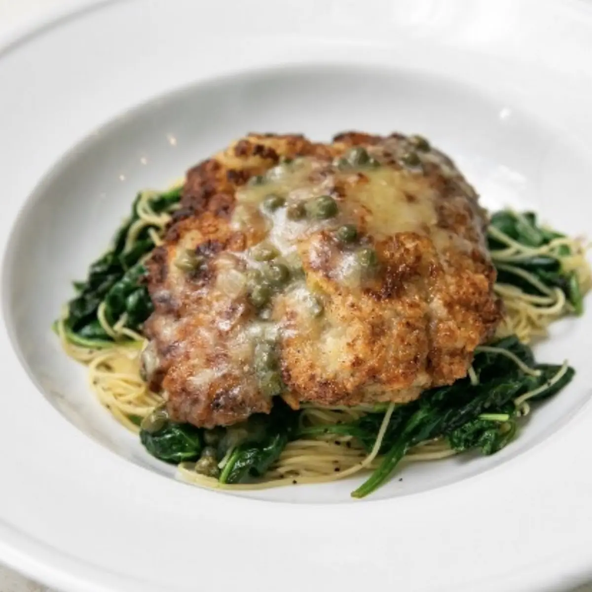 Pork Chop Piccata