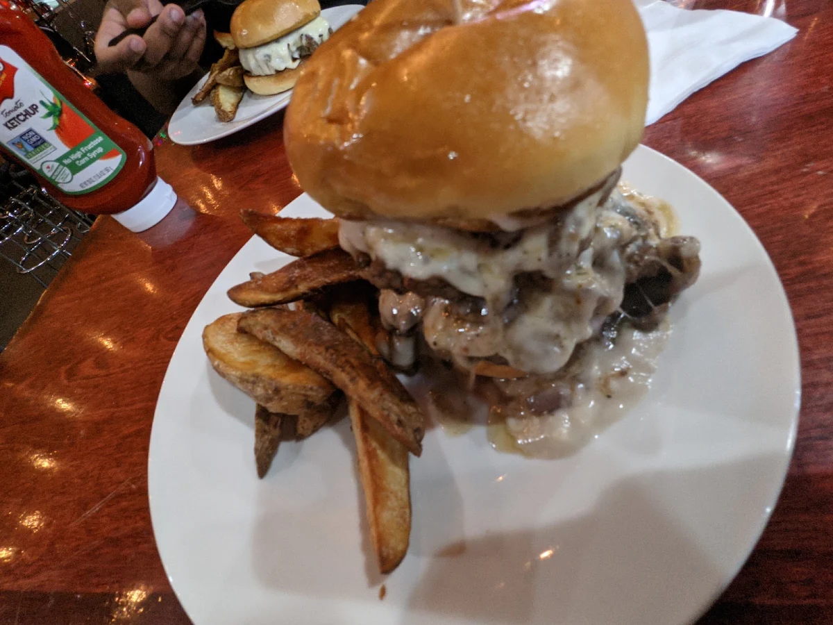 Drunken Mushroom Burger