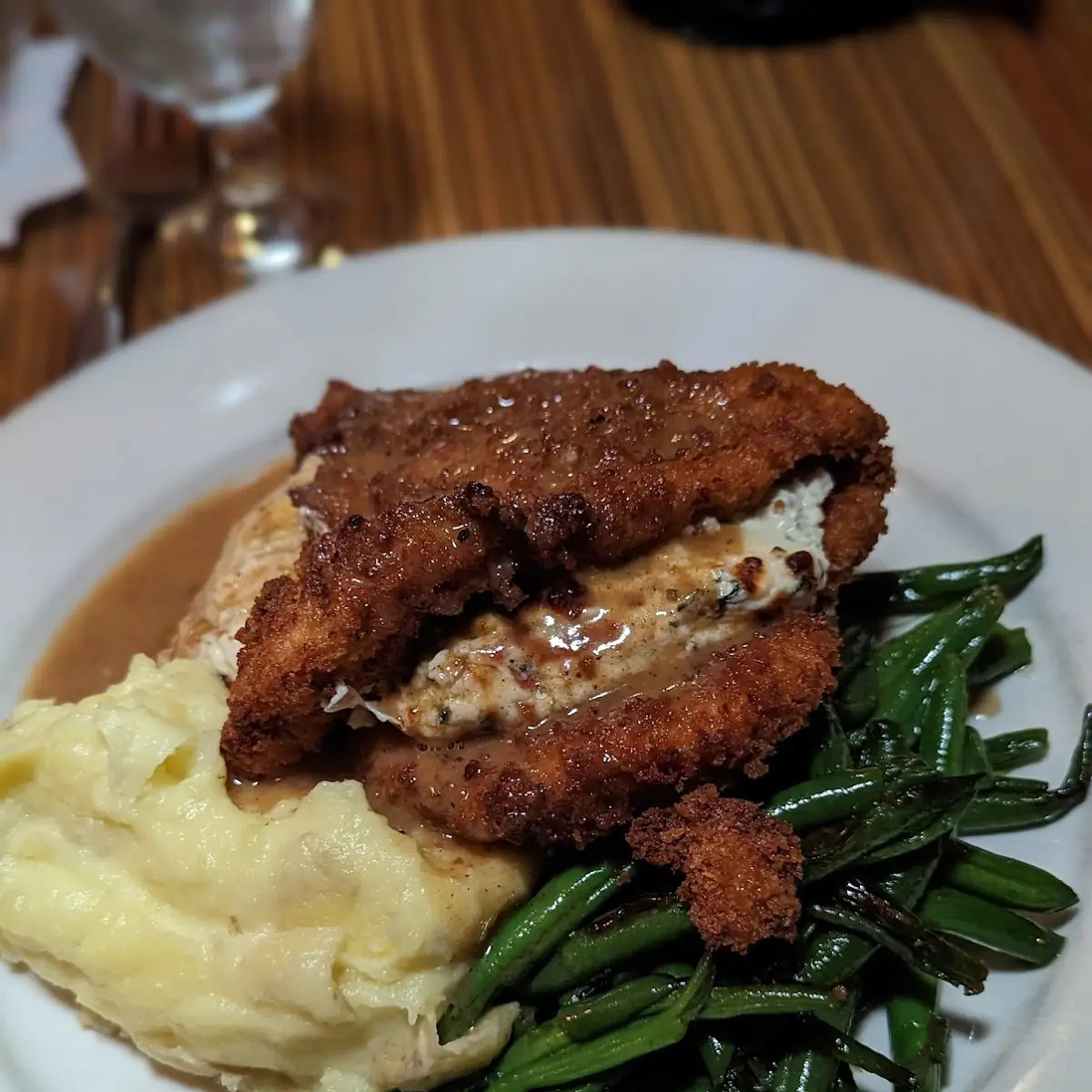 Chicken Cutlet and Green Beans
