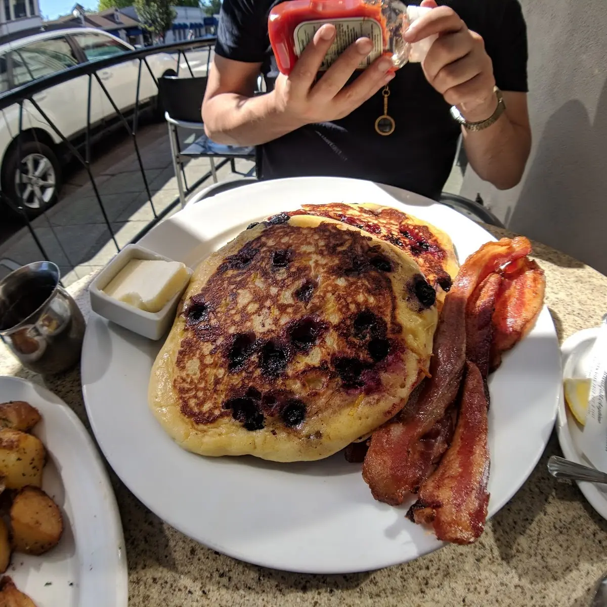 Lemon Blueberry Pancakes