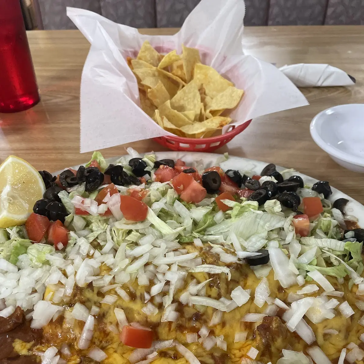 Smothered Bean Burrito