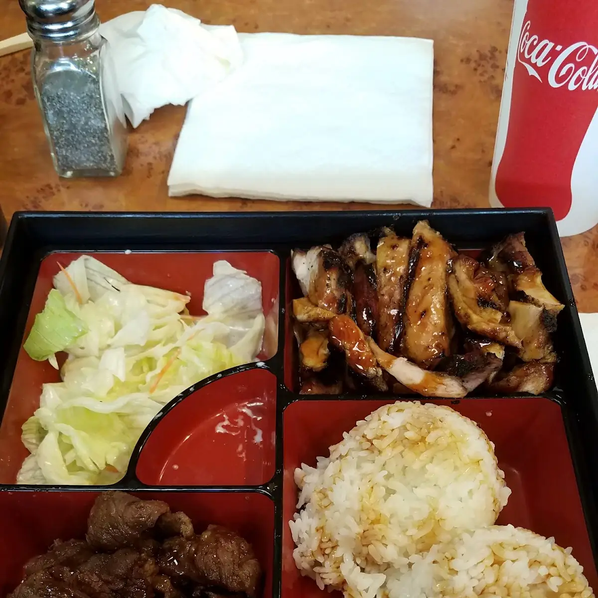 Teriyaki Chicken & Tempura