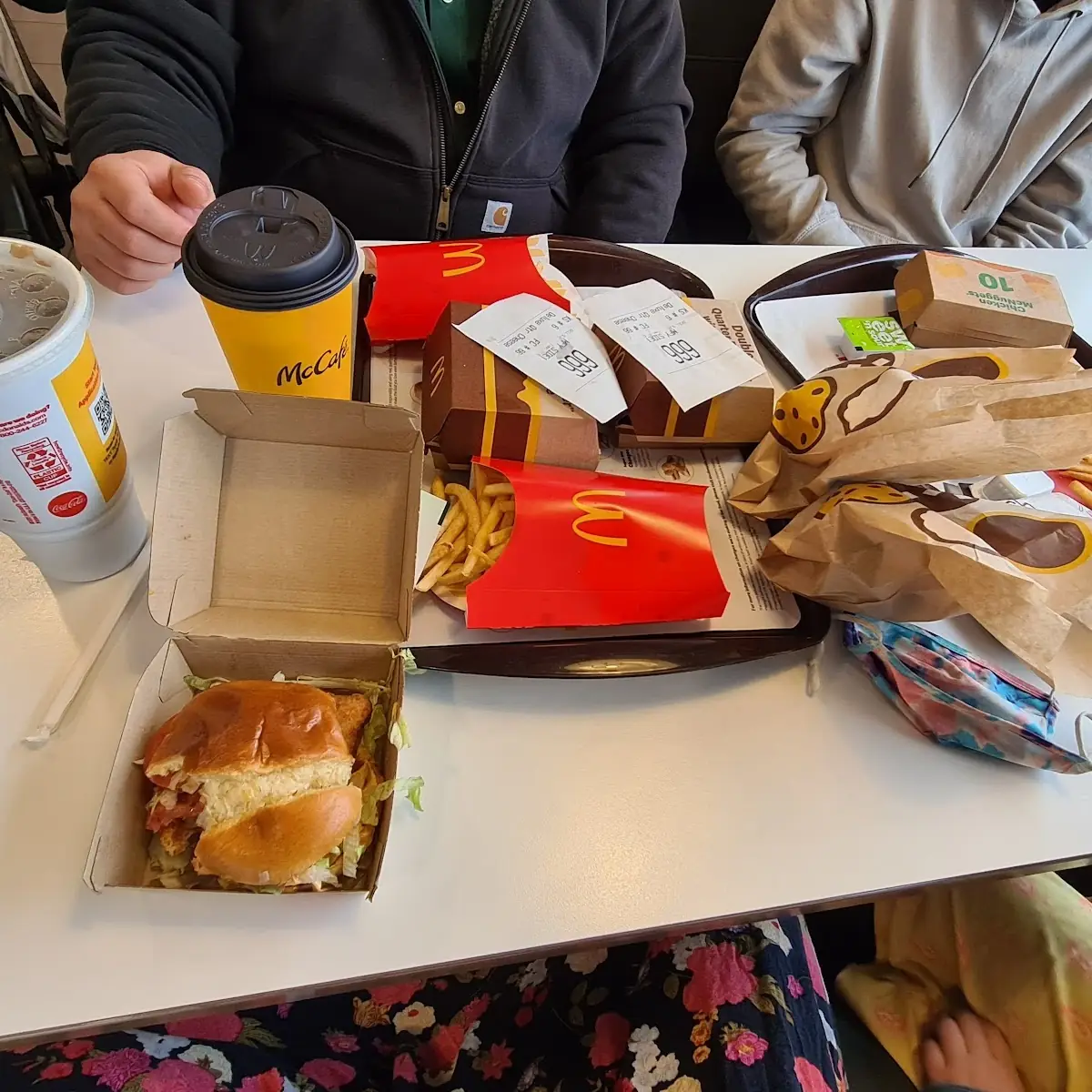 French Fries with Cheeseburger Combo