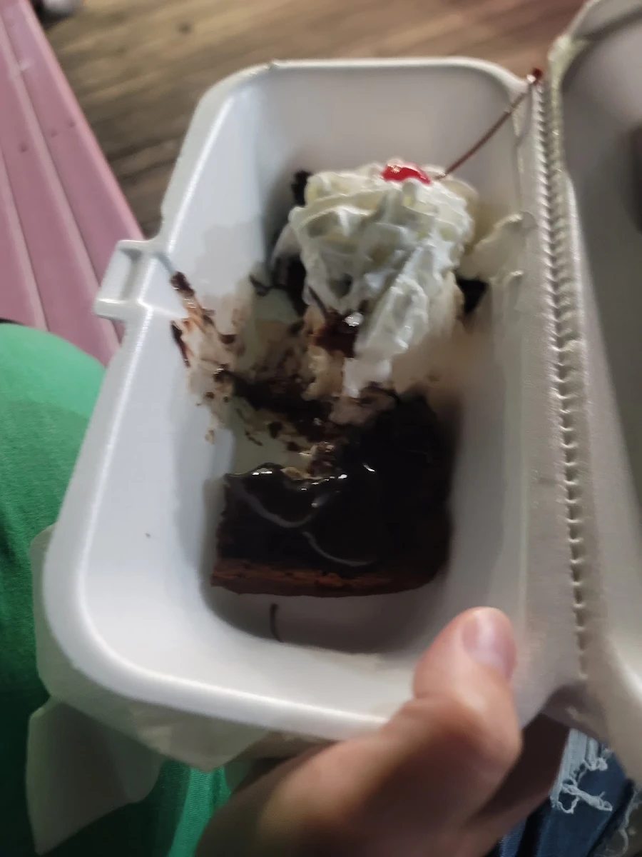 Hot Fudge Cake Sundae
