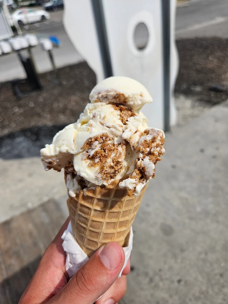 Key Lime Ice Cream Cone