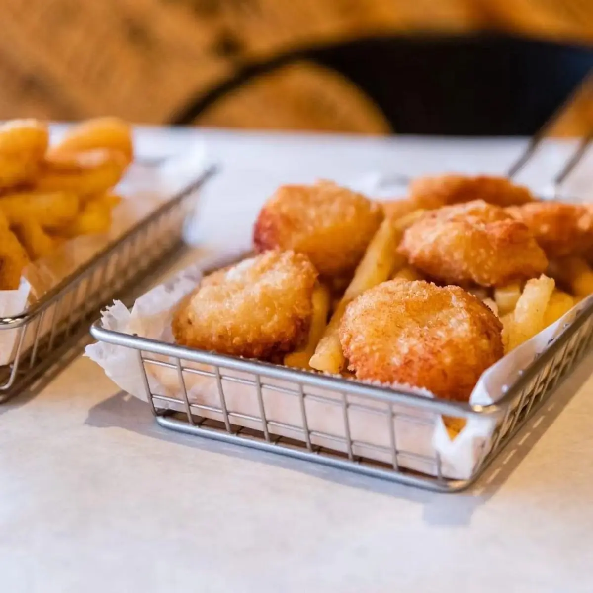 Fried Scallops Basket
