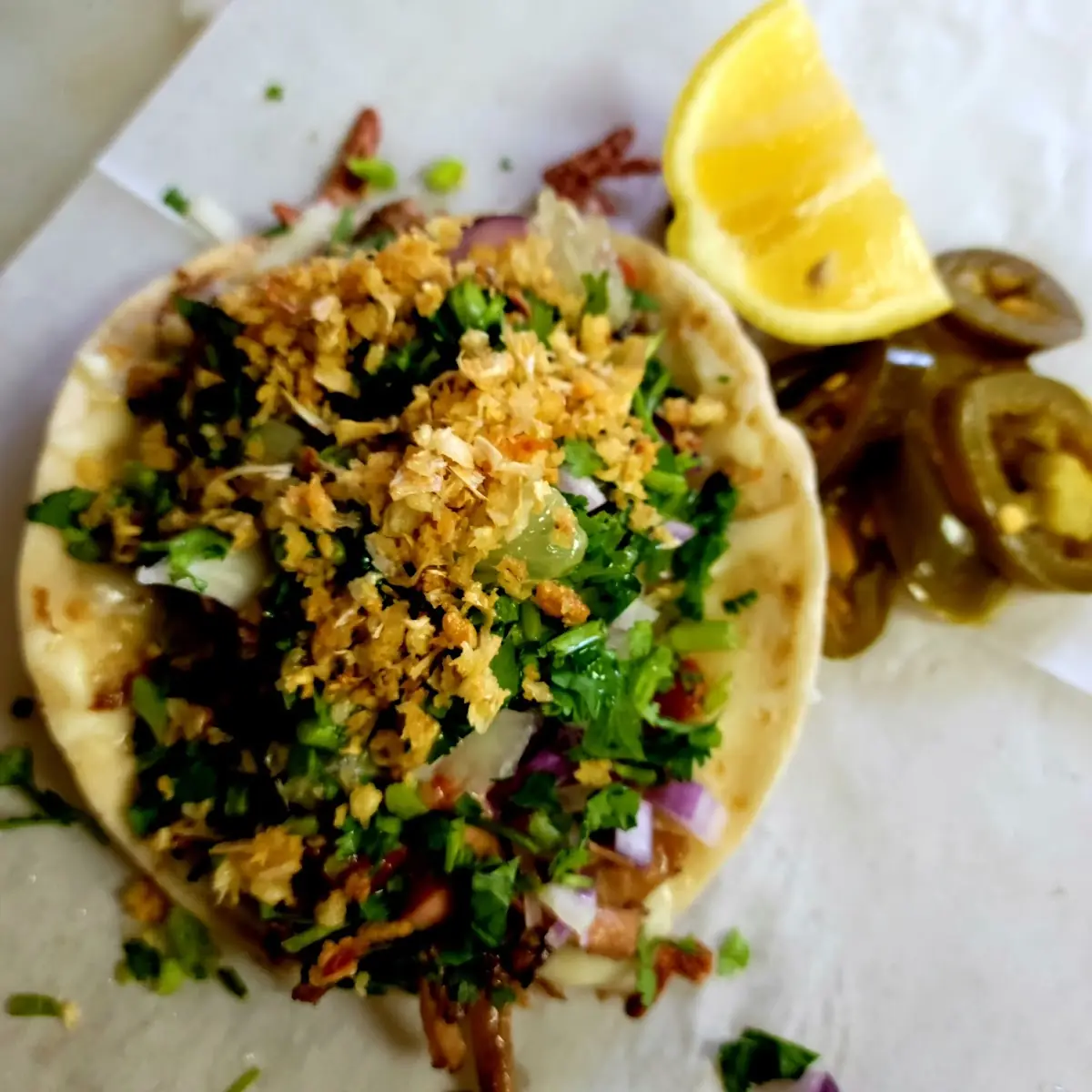 Pork Ribs Adobo Tacos