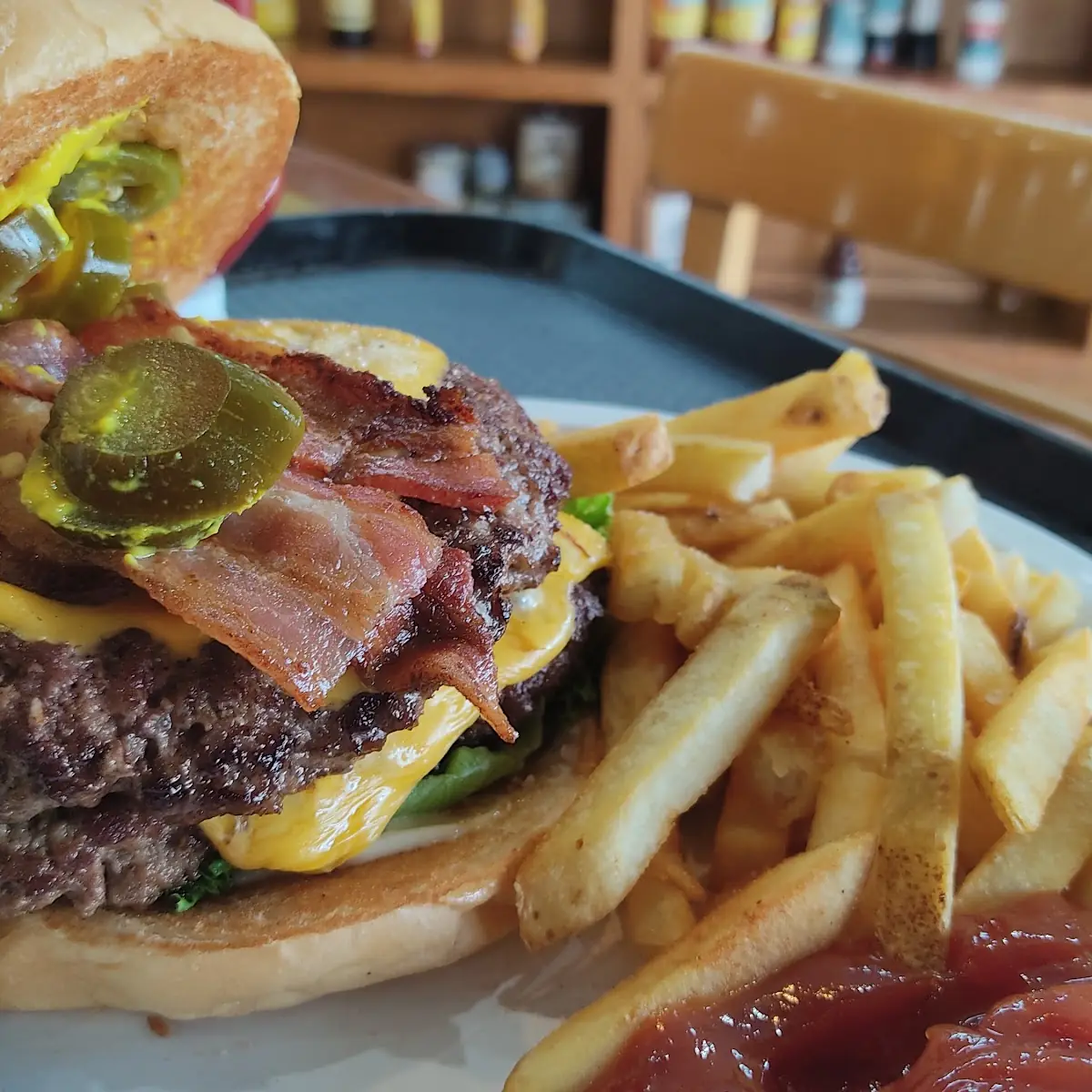 Double Bacon Cheeseburger Deluxe