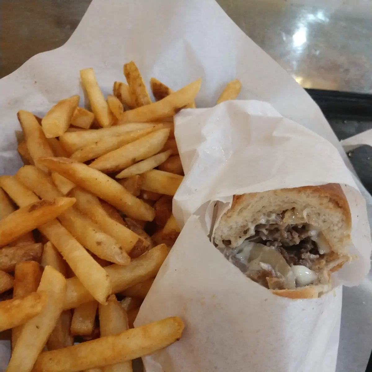 Philly Cheesesteak Sandwich Only