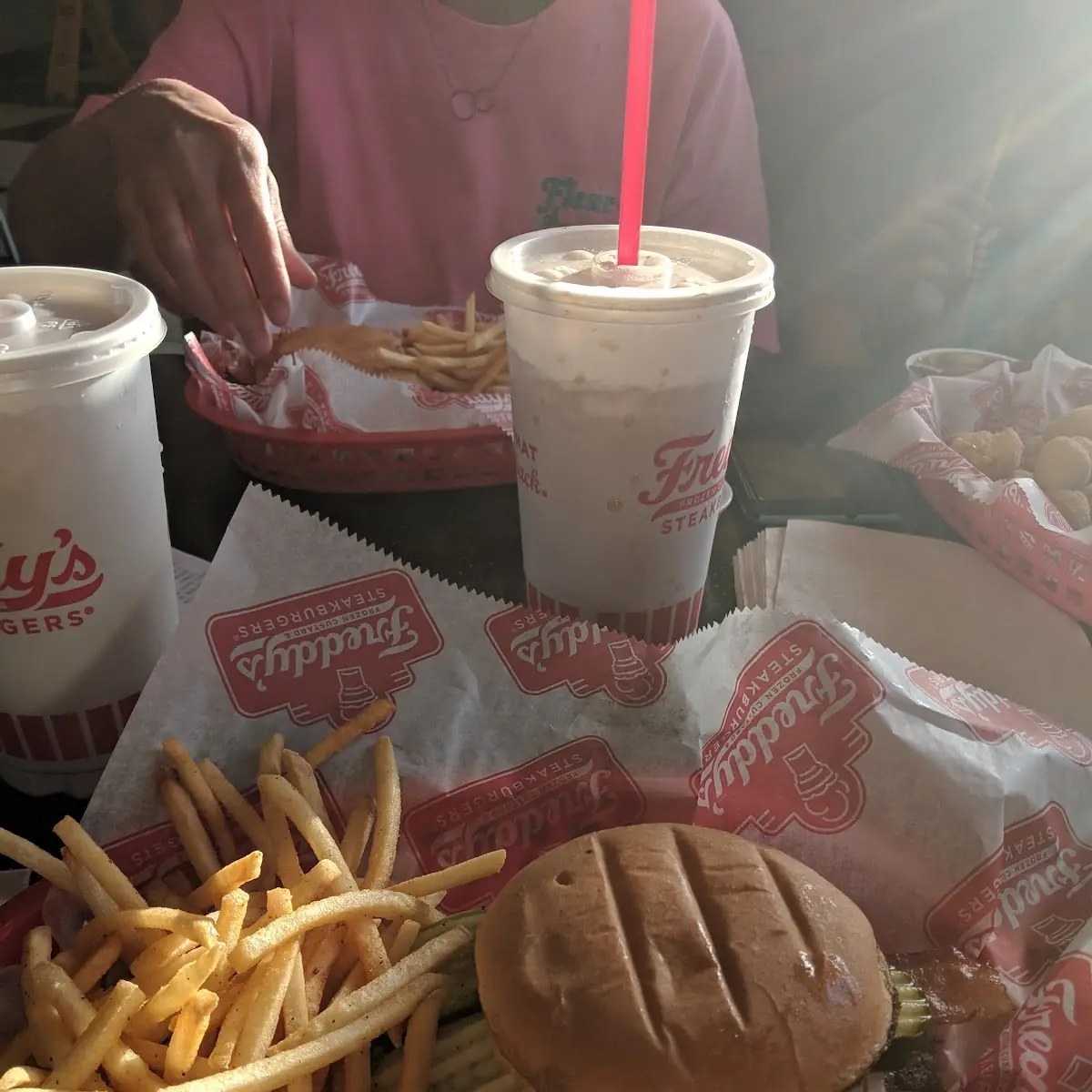 Freddy's Original Double Cheeseburger