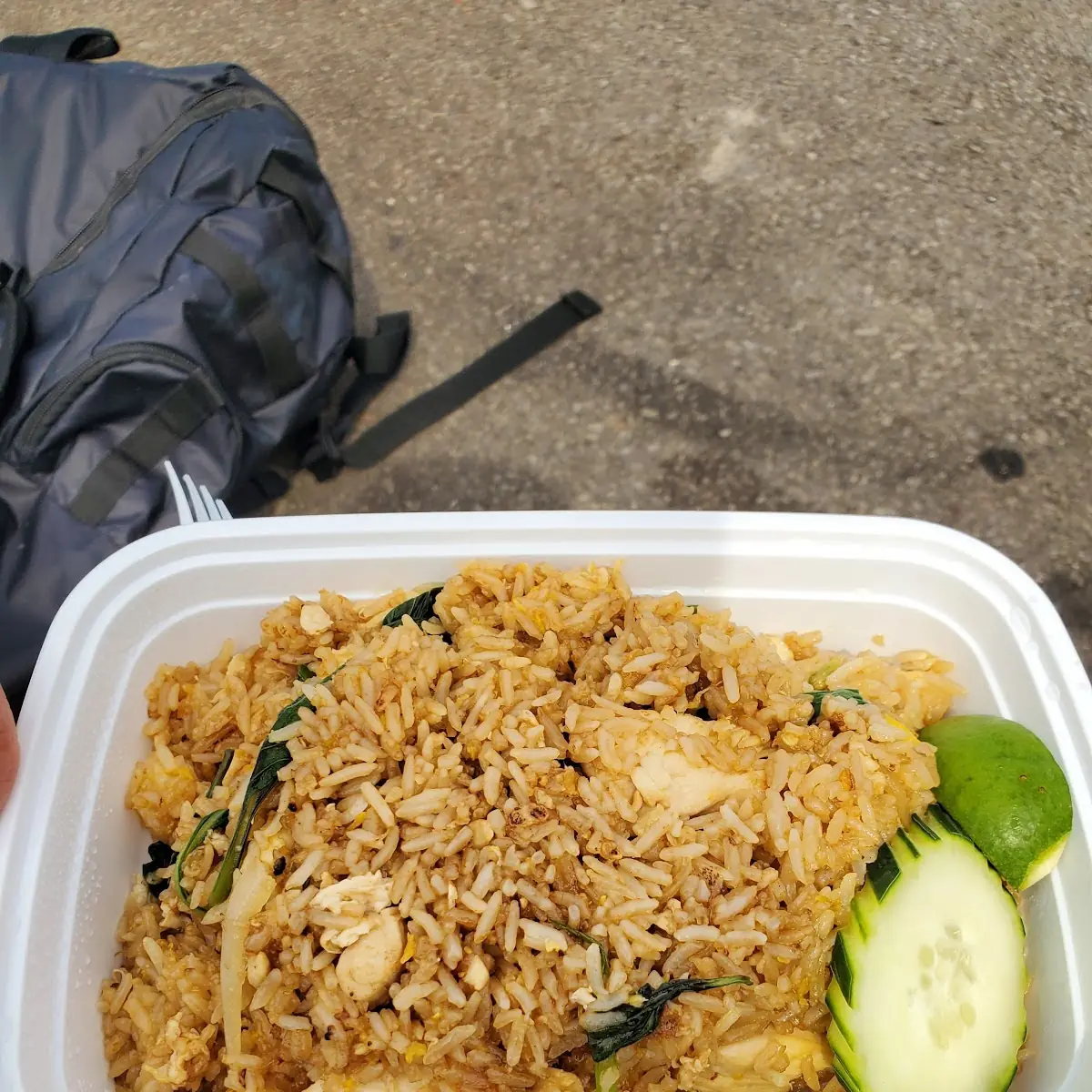 Basil Fried Rice Chicken