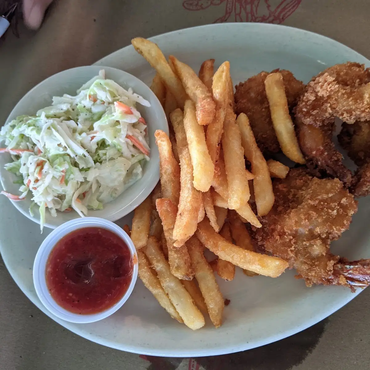 Fried Shrimp Platter