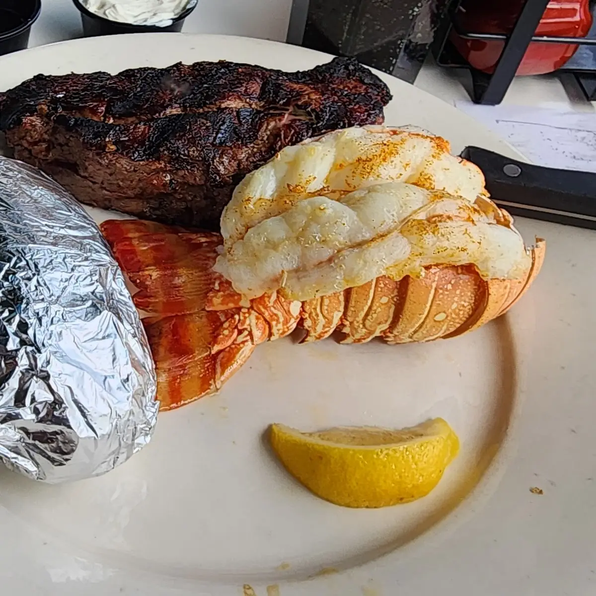 Stuffed Lobster Tail